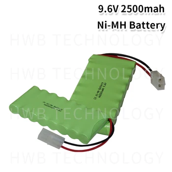 2 kom./lot Originalni nove baterije AA Ni-MH 9,6 1800 mah Ni-MH s dva ožičeni utikača Besplatna dostava