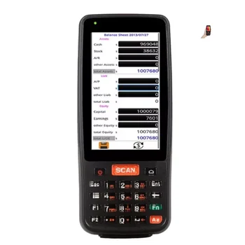 2019 Jeftino IP65 izdržljiv uređaj za čitanje UHF RFID kartica 4G LTE Android s velikim rasponom akcije sa SIM karticom