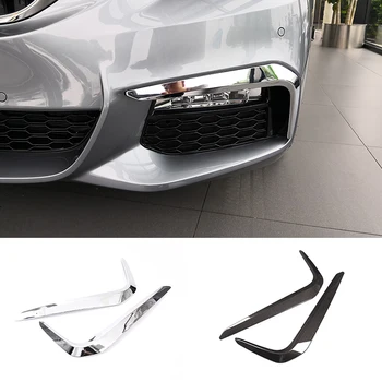 ABS Karbonskih vlakana/svjetlost auto prednja svjetla za ukrasne trake za BMW serije 5 G30 2018-20 Auto oprema (sport verzija)
