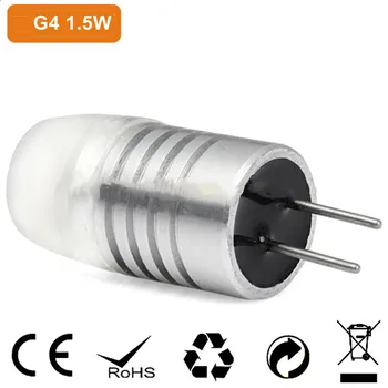 Aluminijske cijevi s podesivim ona G4 LED 1,5 W, 3 W, žarulja dc 12v led zamjena 30 W, 50 W, halogene lampe, lusteri, reflektor