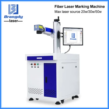 Automatsko Fiber Laser Obilježavanja Stroj 30 W, Maksimalna Metal Graviranje Za Srebrne Zlatne Čeličnih Nakit za DIY Označavanja u Boji Lasersko Graviranje