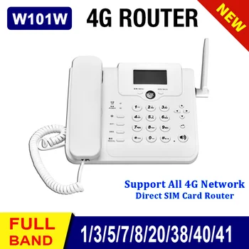 Bežični fiksni telefon GSM modem je džepni mobilni ruter Sim kartice modem 4g Wifi pristupna točka Home office home fiksni telefon