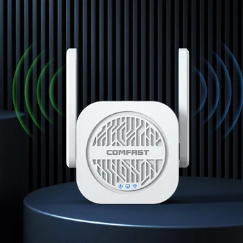 COMFAST dual-band WiFi Booster Pojačivač Signala Wi-Fi 2.4ghz/5,8 Ghz, Kcer s 2 Vanjsku Antenu, Širok Doseg COMFAST dual-band WiFi Booster Pojačivač Signala Wi-Fi 2.4ghz/5,8 Ghz, Kcer s 2 Vanjsku Antenu, Širok Doseg 2