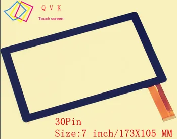 Crna 7-inčni zaslon osjetljiv na dodir za Touchmate e-tab TM-MID710 / Impression ImPAD 2113 sa zaslonom osjetljivim na dodir besplatno shi