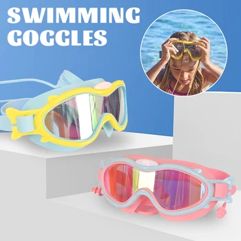 Dječje naočale, vodootporne i svjetla za naočale za plivanje HD, skup naočale za plivanje za djevojčice, velika kutija, set naočale za plivanje za djecu 2023