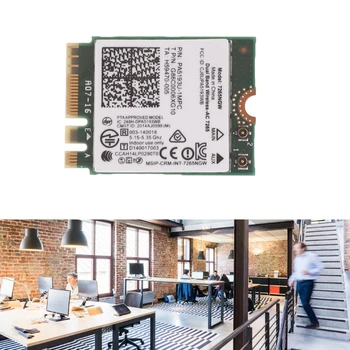 Dvofrekvencijska bežična mreža AC7265NGW 802.11 ac WiFi + Bt4.2 mrežna kartica WLAN, široka kompatibilnost sa двухдиапазонной mrežnom karticom