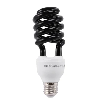 E27 40 W UV-Ultraljubičasto Fluorescentno svjetlo Blacklight CFL 220 U Oblik žarulja: Spiralni Snaga Napon: 40 W 220 U