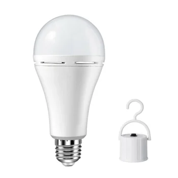 Hitne žarulja E27 led Punjiva lampa sa backup baterijom Led žarulja 7 W [na lageru u SAD-u]