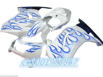 Kućište za bijele i plave ninja ZX250R 08 09 10 11 12 ZX-250R 1GP87 ZX250 R 08-12 ZX 250R 2008 2009 2010 2012 plavo-bijela Izglađivanje gree