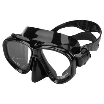 Maska za ronjenje od kaljenog stakla, plivački naočale, podesiv remen i potisni buckle, maska za ronjenje za odrasle, oprema