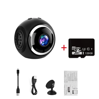 Mini Kamere Sigurnosti 1080P HD WiFi Osnovna Skladište za Dijete/Ljubimac/Djece IP Kamera Daljinski Pregled za Sigurnost s telefonom iOS i Android
