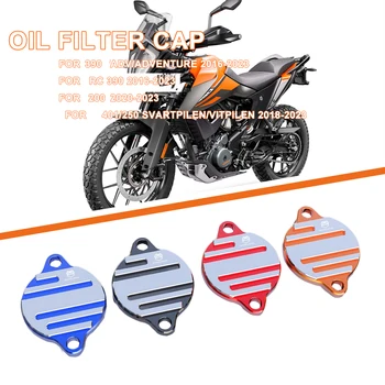 Motocikl CNC Aluminijski Zaštitni Poklopac Filter Ulja Motora, Poklopac ZA Husqvarna 401 VITPILEN 2018-2023 2022 2021 2019 2020