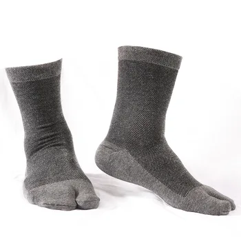 Mrežaste muške čarape ljetne tanke čarape na dva prsta, pamučne poslovne čarape kratkih rukava, впитывающие znoj, mrežaste čarape, kit
