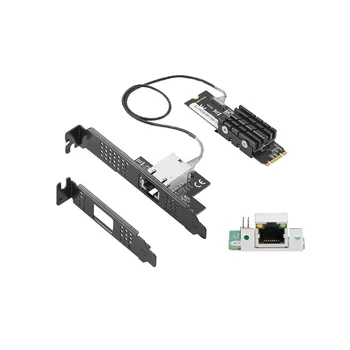 Mrežna kartica 10 GB B + M Ključ M. 2 RJ45 Gigabit Ethernet Mrežni Adapter 10G /2.5 G/ 10000 M Internet kartica NIC Lan