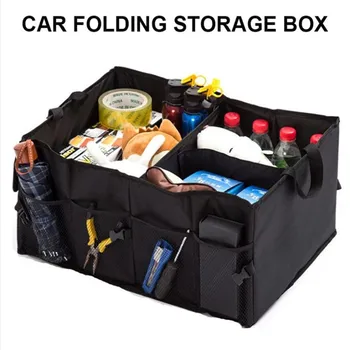 Organizator za prtljažnika automobila, eco-friendly, сверхпрочный, sklopivi spremnik za skladištenje tereta, za kamione, kutija za prtljažnika suv