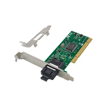 PCI IC Plus IP100A, однопортовая Fast Ethernet mrežna kartica, 100 Mbit/s, fiber-optička mrežna kartica, Ethernet adapter
