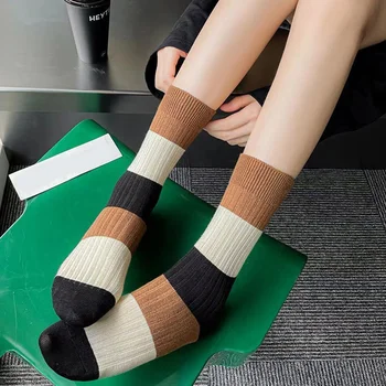 Prozračna šarene čarape Harajuku JK, демисезонный mekani pamuk čarapa u stilu 