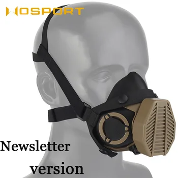 Taktički respirator, vojni respirator, dust filter, респираторная maska, bračni pogodna za snimanje, zaštita od sumaglica