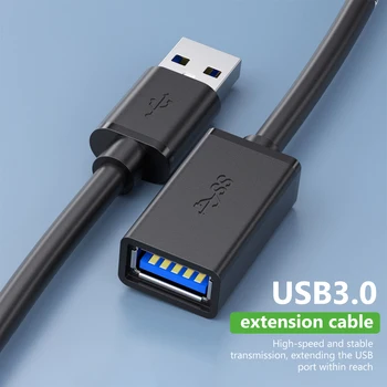 USB3.0 Produžni Kabel za Smart TV PS4 i Xbox One SSD-USB flash Pogon u USB Kabel Produžni Kabel za Prijenos podataka Mini USB3.0 Produžni Kabel