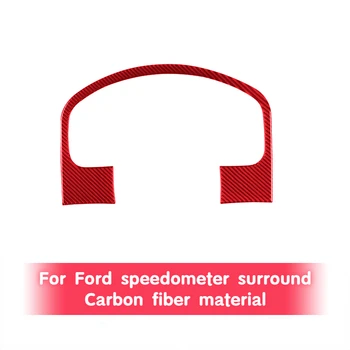 Za Ford f150 2004-2008, auto naljepnice od crvene karbonskih vlakana, oprema za uređenje interijera, lijepa zaštita i ukras