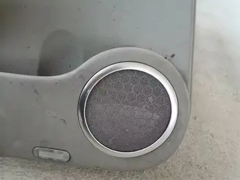 Zvučnik s vrata od nehrđajućeg čelika, stereo zvuk, ukrasni poklopac za Renault Scenic хромированное ukras 2004-2011