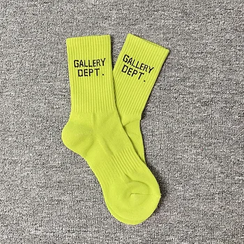Čarape New GALLERY DEPT, modne čarape u europskom stilu hip-hop, muške čarape sa pismom, sportske čarape za skateboard i odmor