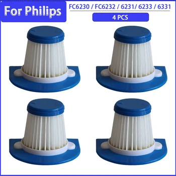 Моющийся filter za zamjene pribora za usisivač Philips FC6230 FC6232 FC6231 FC6233 FC6331